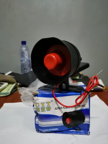 POLICE HORN 3 BUTTON