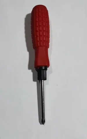 BLACK AND RED SCREW DRIVER
