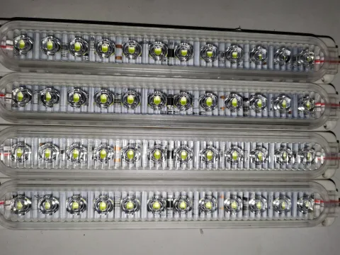 12 DOTS LIGHT FLASHING LONG